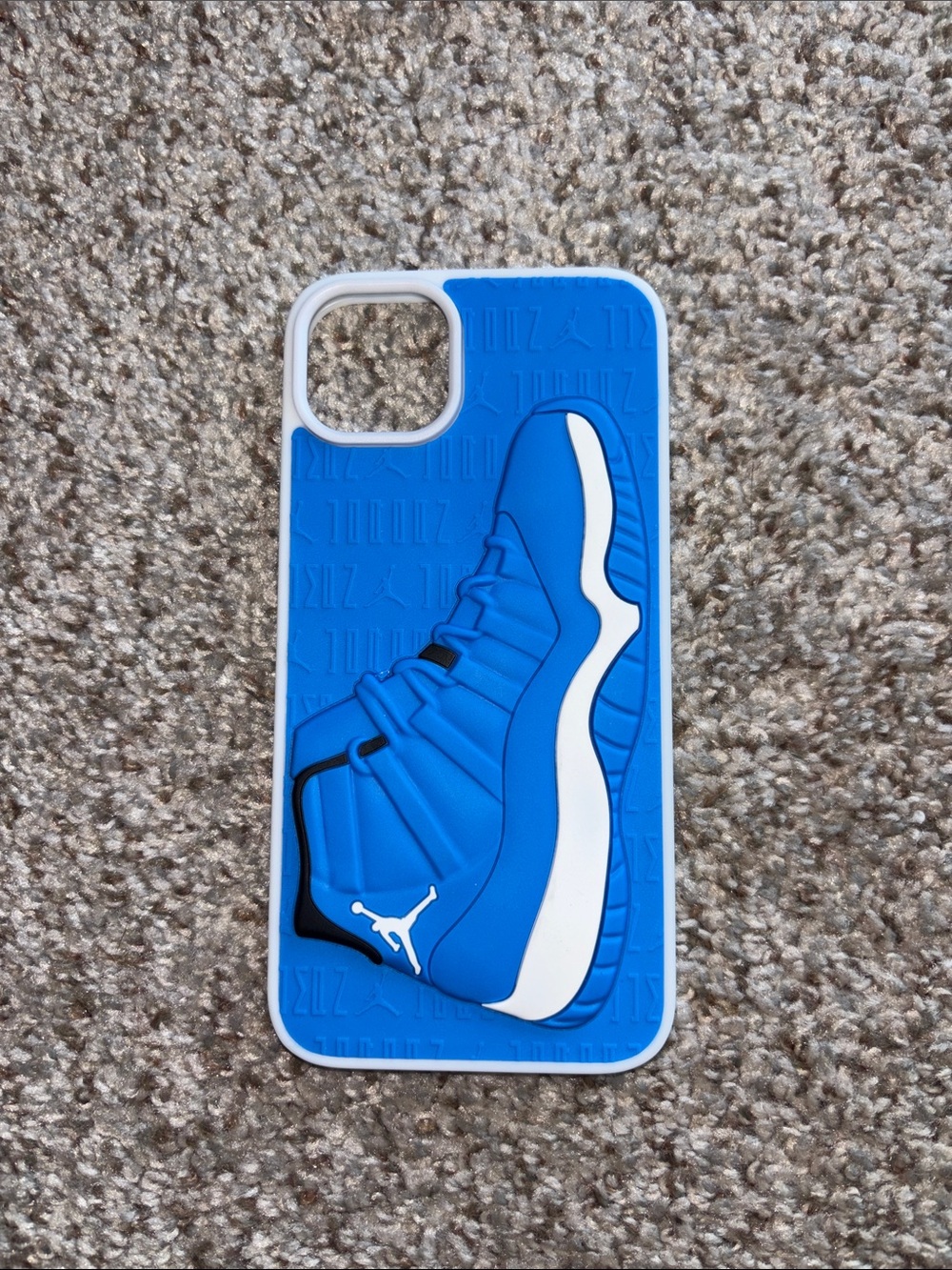Jordan Blue & White Sneaker iPhone Case